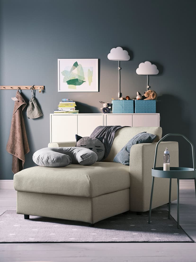VIMLE — козетка, Gunnared классический серый