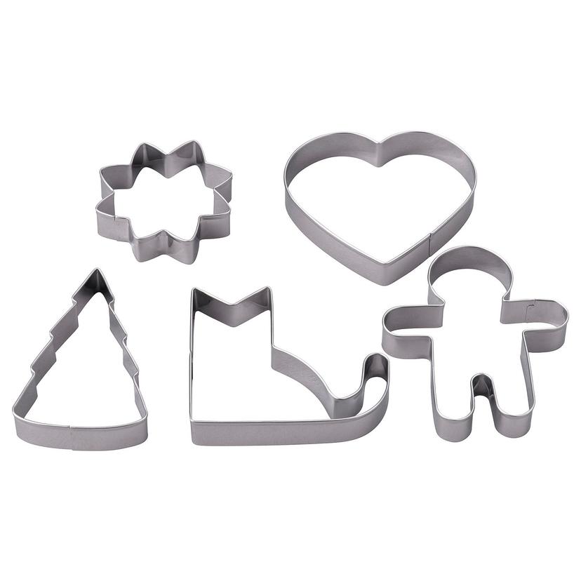 VINTERFINT — Foremki do ciastek, 5 szt.,