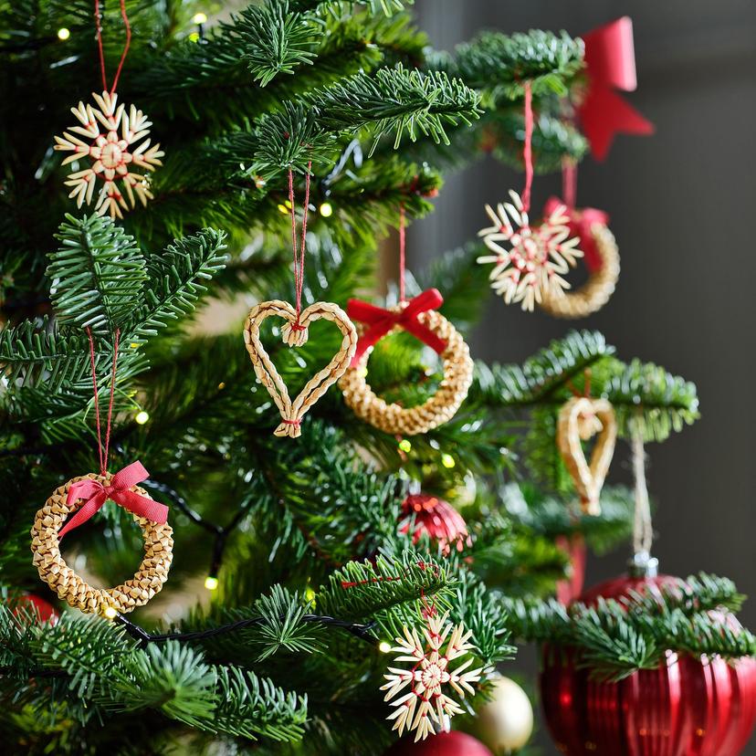 VINTERFINT — Набор елочных украшений из 9 шт.,