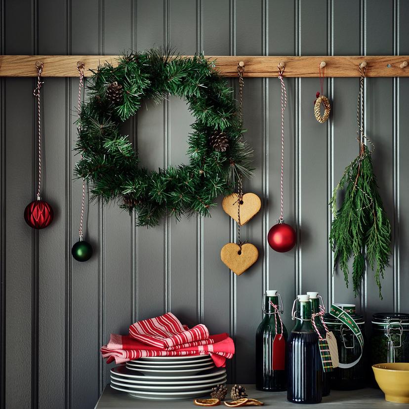 VINTERFINT — Искусственная композиция / венок, 45 см